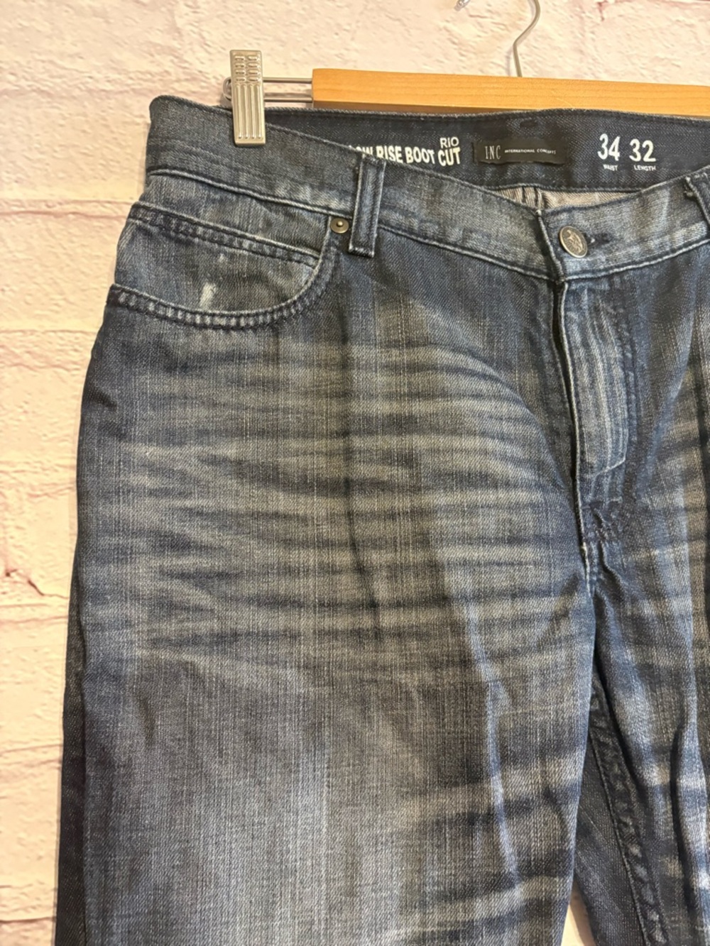 INC Rio Low Rise Bootcut Jeans - Picture 3 of 7
